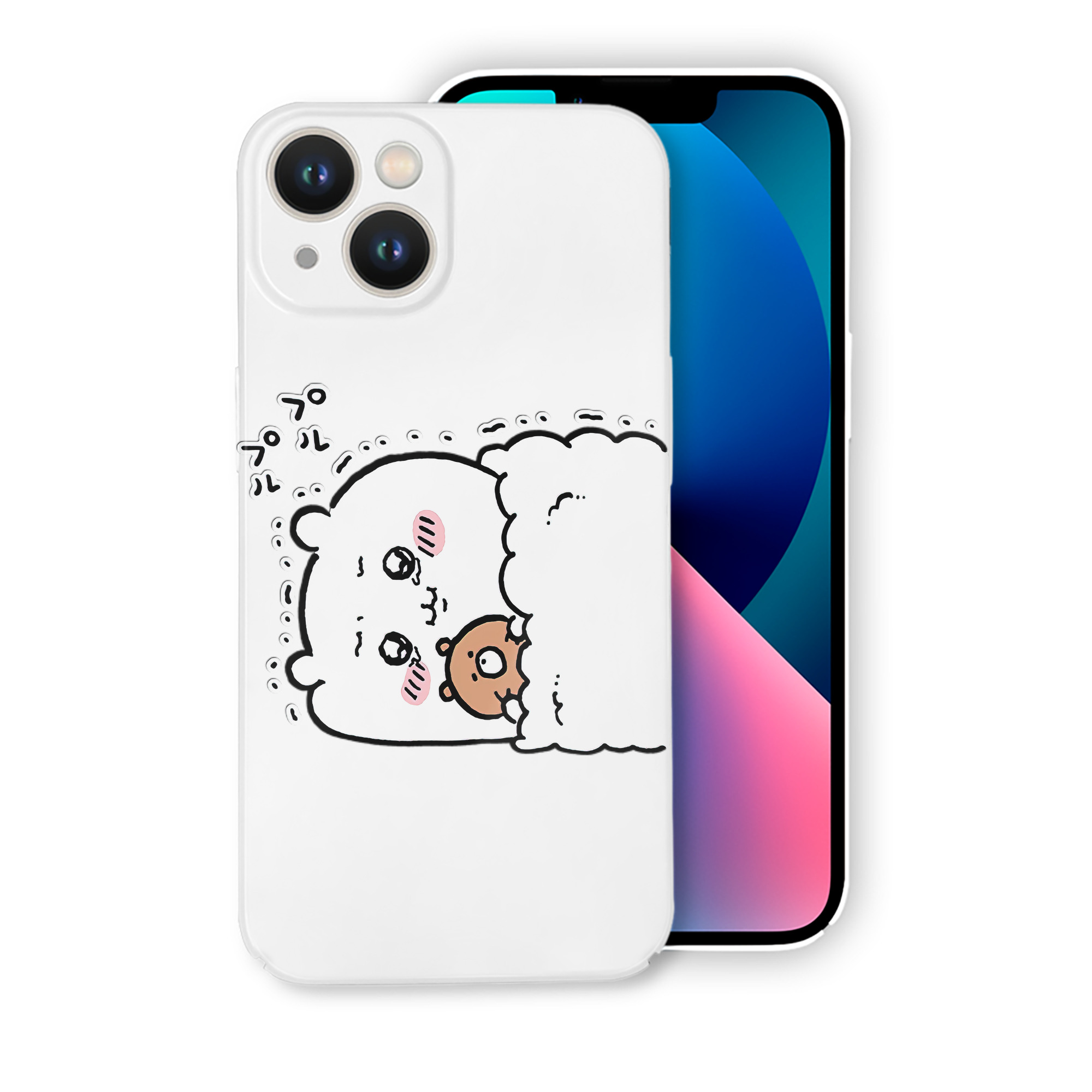（画像用） ちいかわ ちいかわ Chii-kawa chiikawa 【iPhone 14シリーズ対応】ハードケース